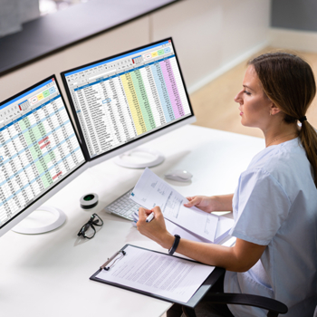 Digitalisierung Pflegerin am Computer iStock AndreyPopov.jpg