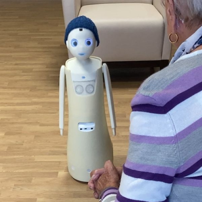 Navel Robotics sozialer Roboter Foto Navel Robotics